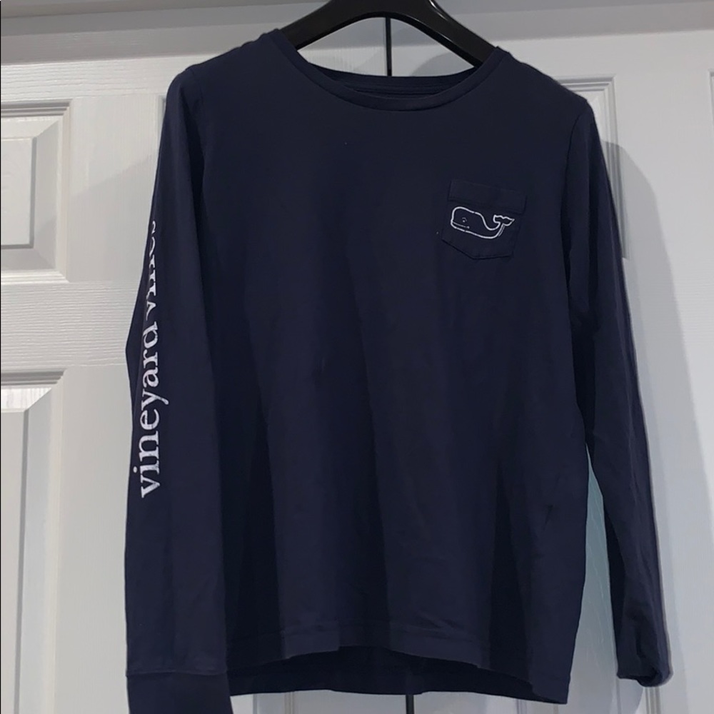 Vineyard vines blue long sleeve